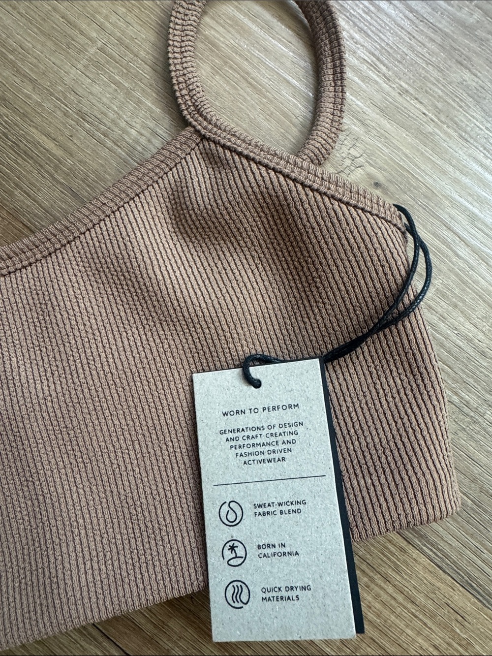 Strut This Bra Nude Brown - Picture 3 of 5